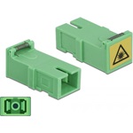 Delock Kapcsoló Párosító lézervédő zárral / borítással SC Simplex anya - SC Simplex anya 4 db
