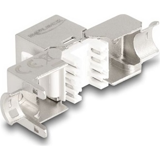 Delock Keystone Modul RJ45 anya - LSA Cat.6A Slim fokos eszköz nélkül szerelhető