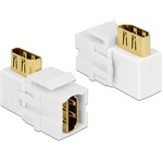Delock HDMI M/F keystone modul 90° fehér