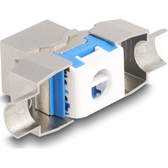 Delock Keystone Module RJ45 aljzat az LSA Cat.8.1-hez szerszámmentes