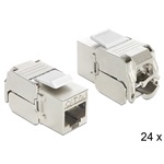 Delock RJ45 CAT6 UTP -> LSA CAT6 F/F keystone modul 24db