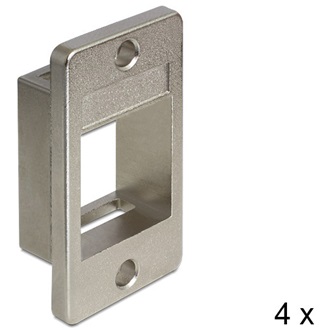 Delock keystone szerelőkeret 4db