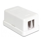 Delock Keystone szerelődoboz 1 port fehér