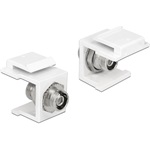 Delock FC F/F keystone modul fehér