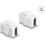 Delock HDMI 2.0 F/F keystone modul fehér