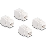 Delock Keystone modul, RJ45-aljzat Cat.6A UTP 4 db.-os