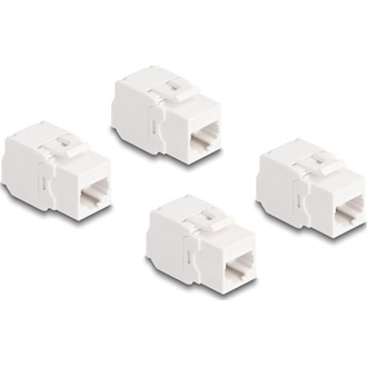 Delock Keystone modul, RJ45-aljzat Cat.6A UTP 4 db.-os