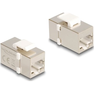 Delock Keystone modul, RJ45-aljzat - RJ45-aljzat, Cat.6 FTP