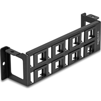 Delock Keystone patch panel 8 felületi porttal, függőleges