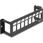 Delock Keystone patch panel 8 felületi porttal, vízszintes