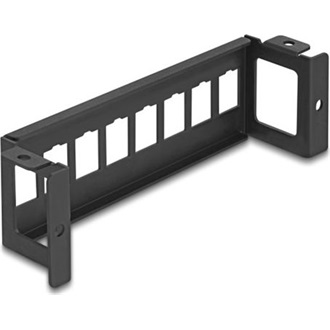 Delock Keystone patch panel 8 felületi porttal, vízszintes