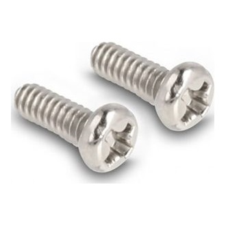 Delock Keystone tartó fekete csavaros csatlakozással szereléshez