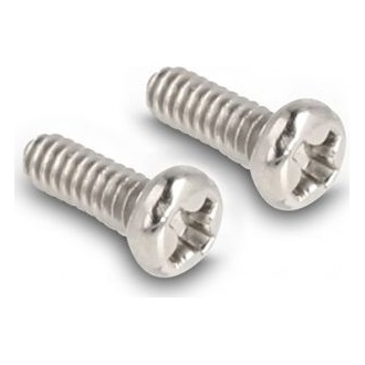 Delock Keystone tartó fekete csavaros csatlakozással szereléshez