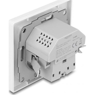 Delock Konnektor két USB töltő csatlakozóval, 1 db. A-típusú USB és 1 db. USB Type-C  PD 3.0-val, 18 W