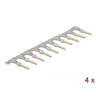 Delock Krimpelő csatlakozók D-Sub krimp apához 40 db.