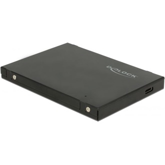 Delock Külso 2.5? doboz M.2 NVMe PCIe SSD-hez, mely USB 3.1 Gen 2 USB Type-C