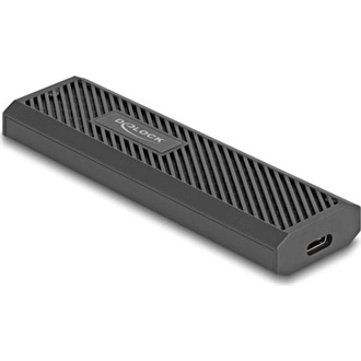 Delock Külső USB Type-C  20 Gbps kombinált ház M.2 NVMe PCIe vagy SATA SSD eszközhöz - szerszám mentes
