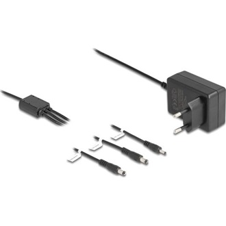 Delock Külső tápegység DC 3,5 x 1,35 mm, DC 5,5 x 2,1 mm, DC 5,5 x 2,5 mm 5,0 V / 2,0 A / 10,0 W