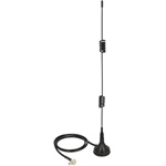 Delock LTE Antenna TS-9 Plug 2 - 3 dBi omnidirectional magnetical base fixed black