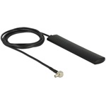 Delock LTE Antenna TS-9 plug 3 dBi omnidirectional fixed black adhesive mounting