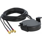 Delock LTE MIMO GNSS antenna 3 db. SMA apa RG-174, 3 m hosszú, csavarmenetes