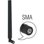 Delock LTE antenna SMA-dugó 1,9 - 2,3 dBi irányított, csuklós csatlakozó, fekete