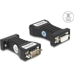 Delock Leválasztó 1 x soros RS-232 D-Sub 9 anya - 1 x soros RS-232 D-Sub 9 apa, RXD, TXD, DTR, RTS, GND 3 kV