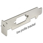 Delock Low Profile Slot hátlap SUB-D 9 csatlakozóhoz