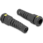 Delock M16 kábel tömlőszelence IP68 ventillációval és feszültségmentesítéssel, valamint IP67 por és vízhatlan fekete 2 d