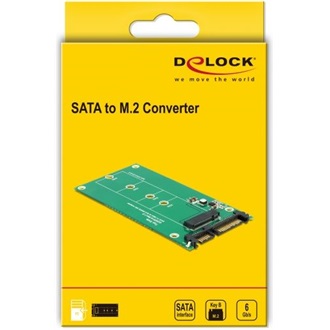 Delock M.2 NGFF -> SATA 22pin F/M konverter
