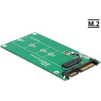 Delock M.2 NGFF -> SATA 22pin F/M konverter