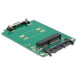 Delock Micro SATA 16pin -> mSATA konverter full size