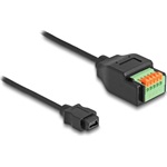 Delock USB-B 2.0 mini -> Terminal block 5pin M/F adatkábel 0.15m fekete