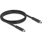 Delock Mini DisplayPort 2.1 -> Mini DisplayPort 2.1 M/M video kábel 1.5m fekete