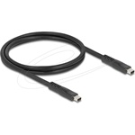 Delock Mini DisplayPort 2.1 -> Mini DisplayPort 2.1 M/M video kábel 1m fekete