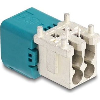 Delock Mini FAKRA Z A-típusú quad hajlított apa PCB