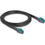 Delock Mini FAKRA Z -> Mini FAKRA Z F/F adatkábel 1m fekete A-Type