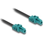 Delock Mini FAKRA Z -> Mini FAKRA Z F/F adatkábel 1m fekete single A-Type