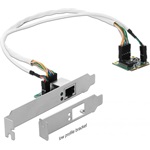 Delock RTL8111H 1Gb/s Mini PCIe x1 RJ45 hálózati adapter low profile