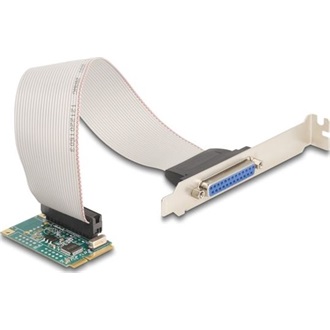 Delock Mini PCIe I/O PCIe teljes méretű 1 x párhuzamos