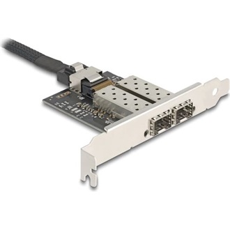 Delock Mini PCIe I/O PCIe teljes méretű 2 x SFP Gigabit LAN