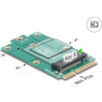 Delock Mini PCIe apa - M.2 kulcs A csatlakoztató adapter