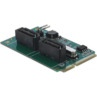 Delock Mini PCIe átalakító 2 x RAID-os SATA-hoz