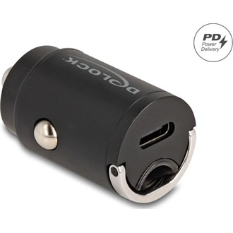 Delock Mini autós töltő USB Type-C  PD 3.0 30 W-tal