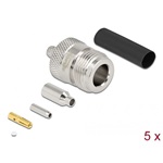 Delock N anya RG-174 / RG-316 krimpelésére illeszkedő süllyesztő csővel