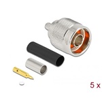 Delock N apa LMR 200 krimpelésére illeszkedő süllyesztő csővel