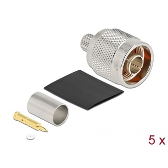 Delock N apa LMR 300 krimpelésére illeszkedő süllyesztő csővel