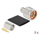 Delock N apa LMR 400 krimpelésére illeszkedő süllyesztő csővel