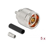 Delock N apa RG-174 / RG-316 krimpelésére illeszkedő süllyesztő csővel