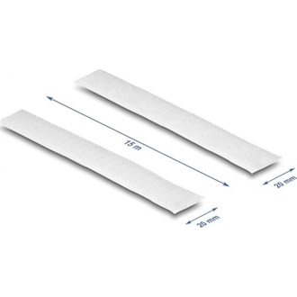 Delock Nagy teherbírású öntapadós szalag H 15 m x SZ 20 mm fehér